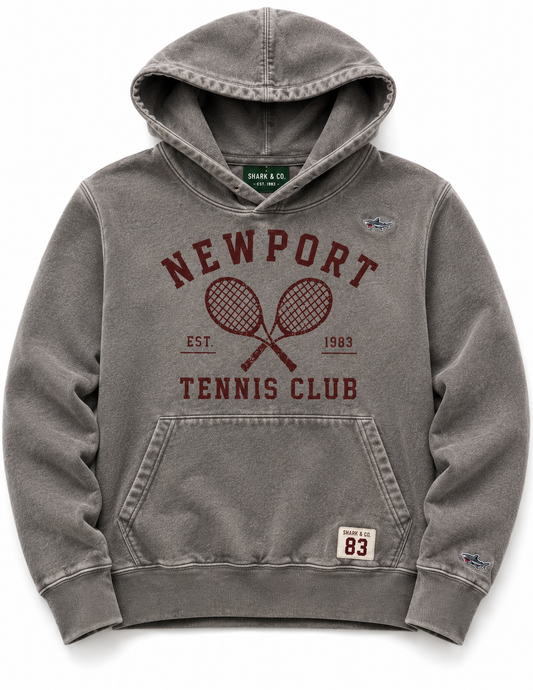Shark & Co. Newport Tennis Club Heritage Hoodie