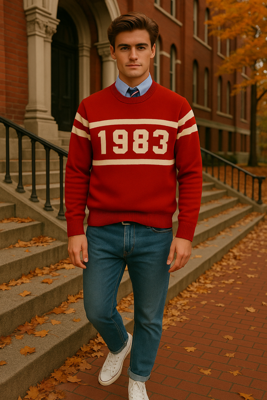 1983 Red Sweater