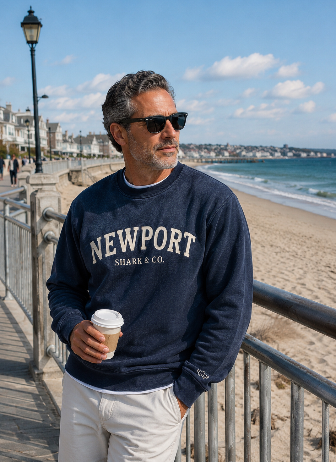 Shark & Co.  Newport Crewneck