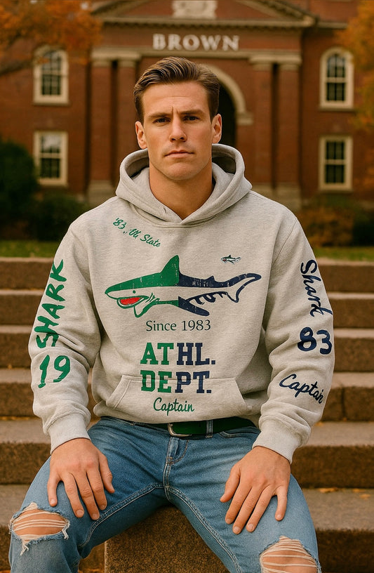 Shark Multi Graphic Hoodie