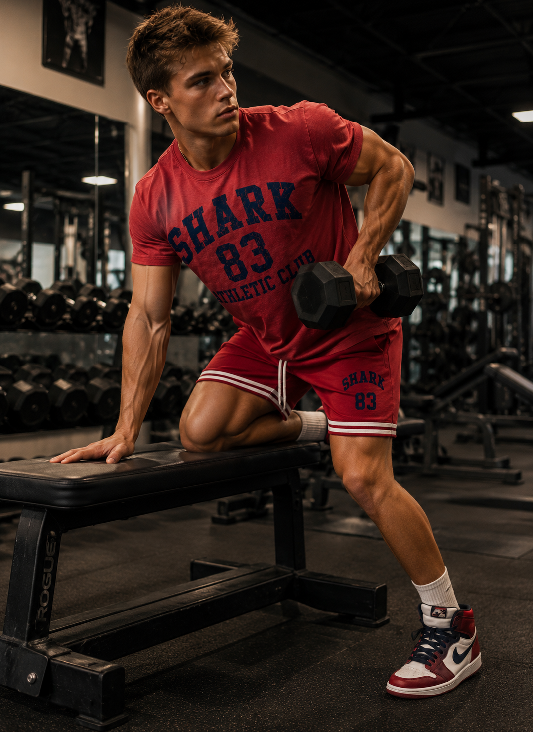 Shark 83 Athletic Club Tee