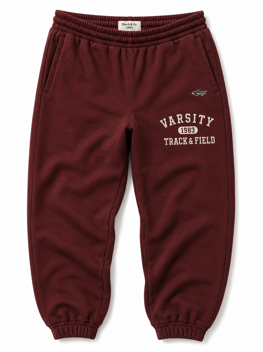 Shark & Co. Varsity Track & Field Sweatpants