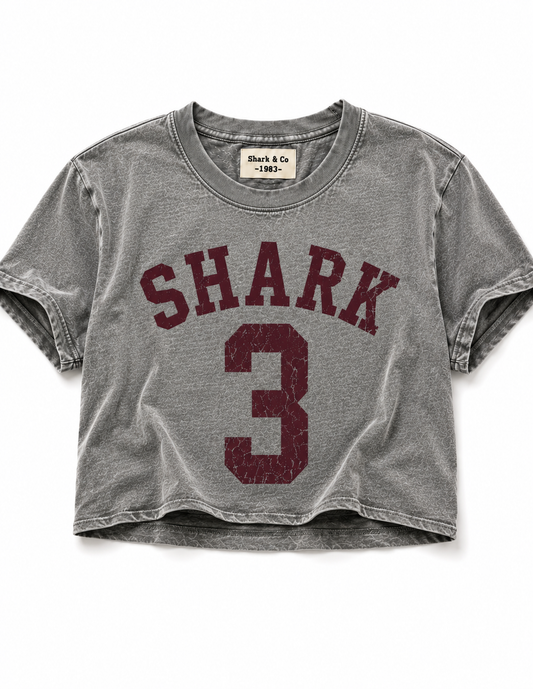 The Three Crop Tee