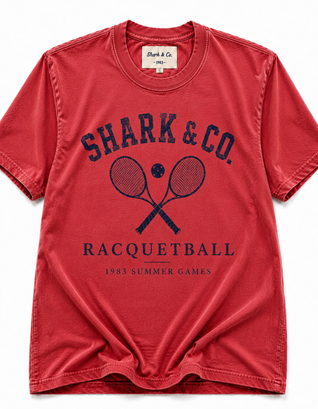 Shark & Co. Heritage Racquetball Tee