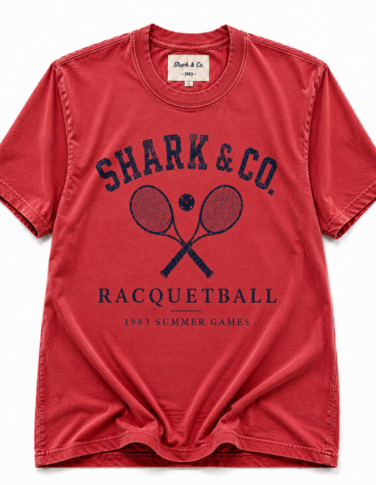Shark & Co. Heritage Racquetball Tee