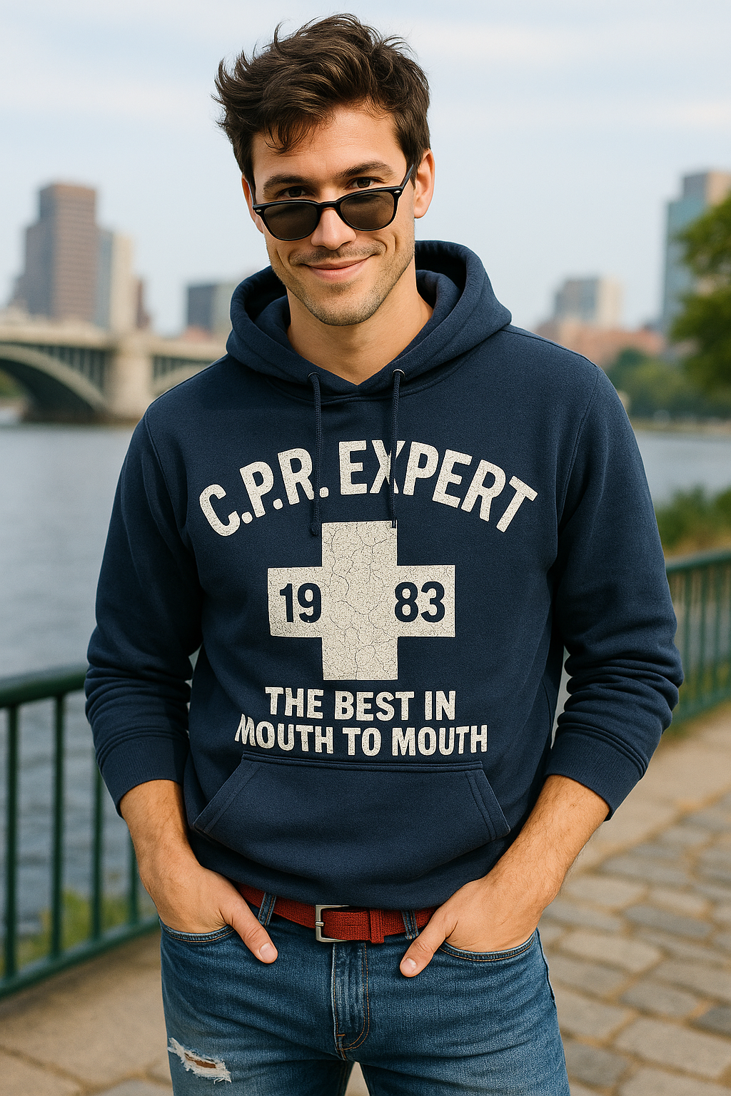 C.P.R Expert Navy Hoodie