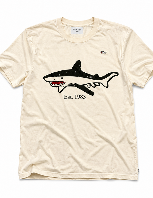 White Shark Tee