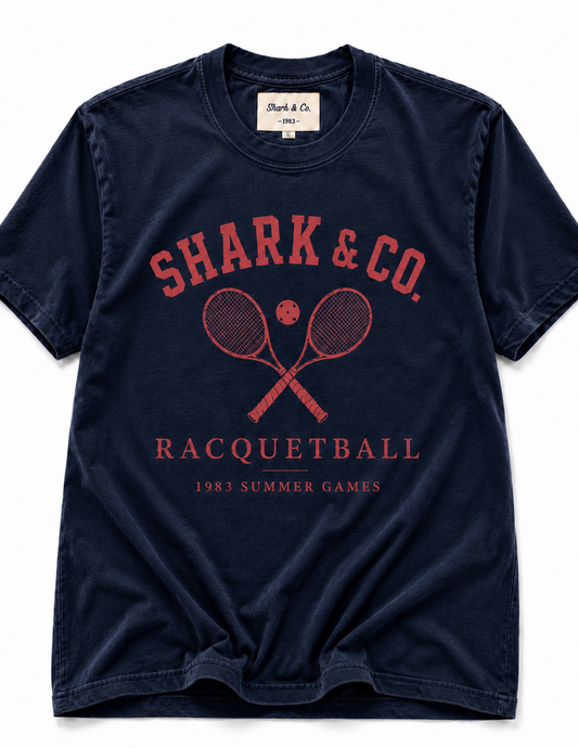 Shark & Co. Heritage Racquetball Tee