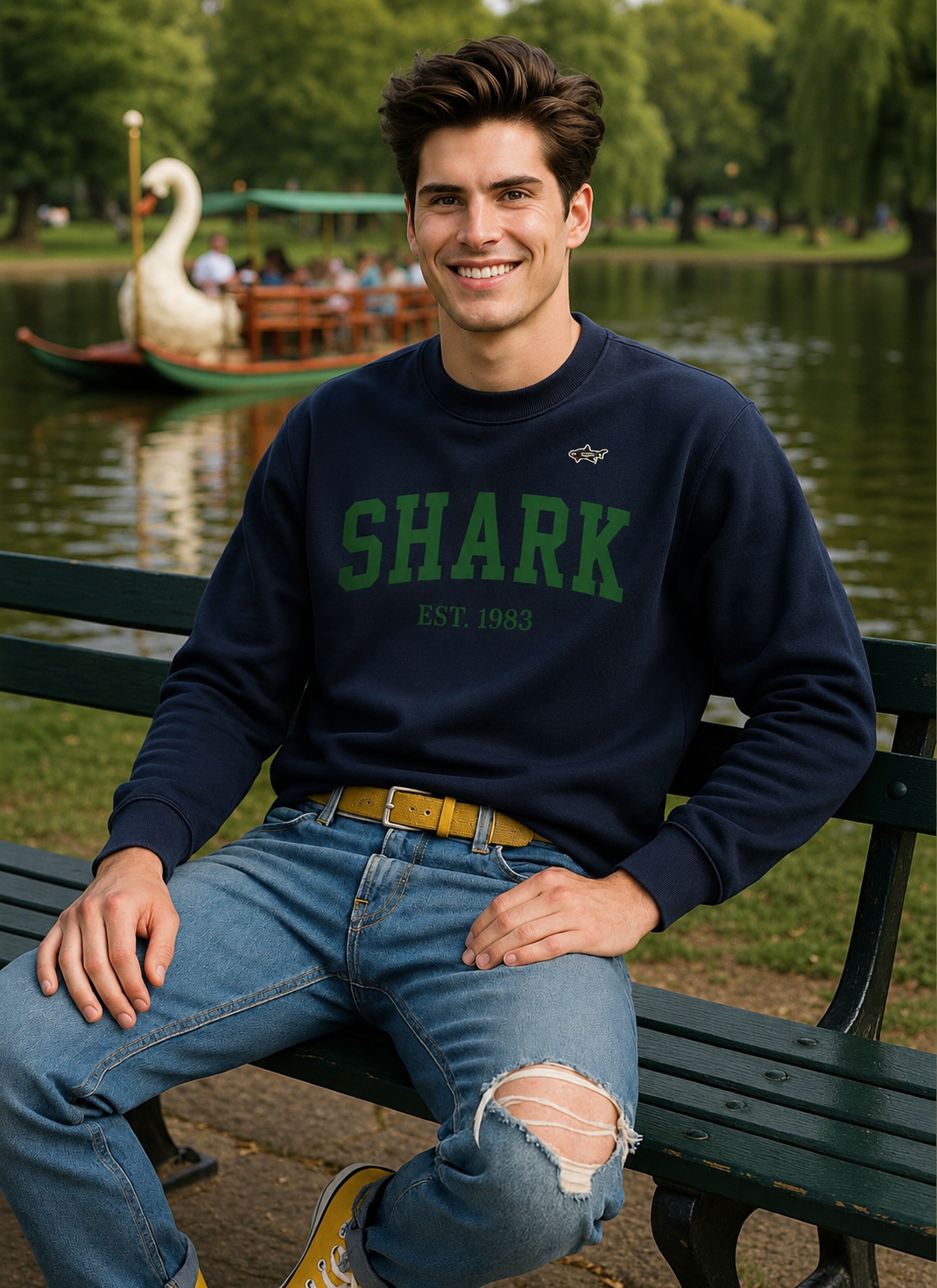 Shark Crewneck 1983