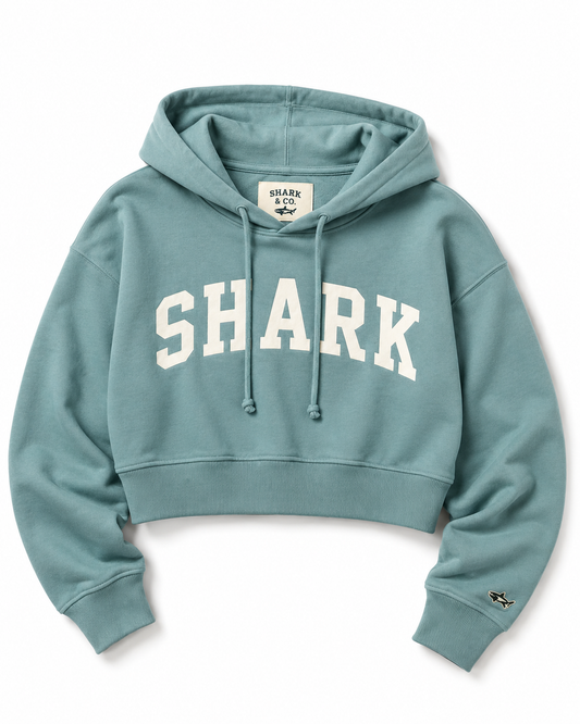SHARK Women’s Cropped Hoodie