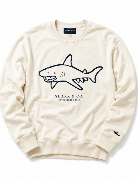 Shark & Co. Harbor Heritage Crewneck