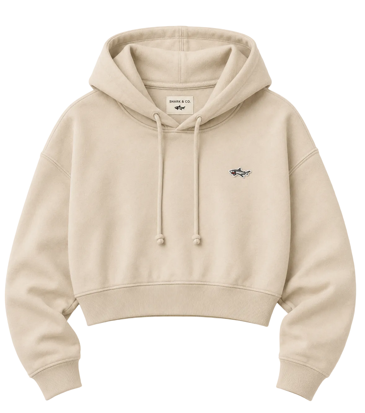 SHARK Women’s Cropped Hoodie