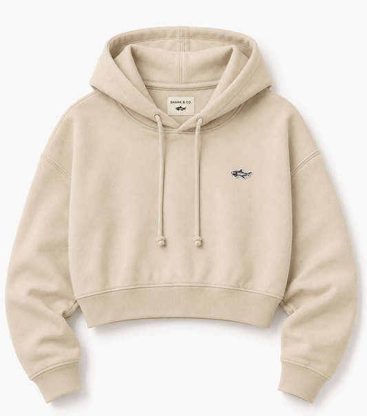 SHARK Women’s Cropped Hoodie