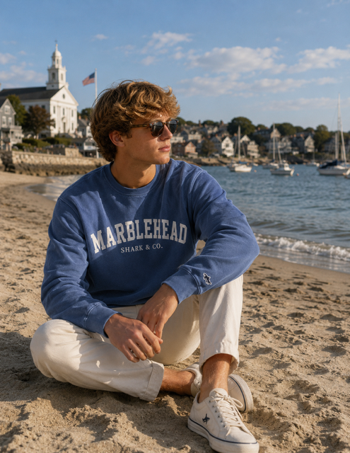 Shark & Co. Marblehead Crewneck