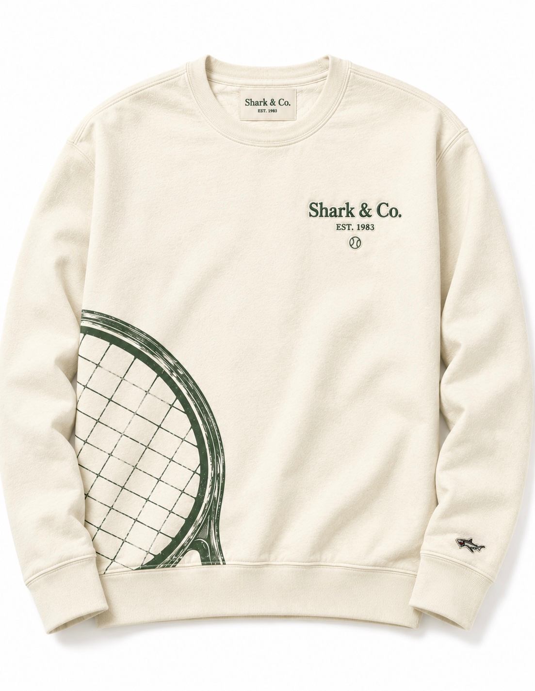 Shark & Co. Heritage Court Crewneck