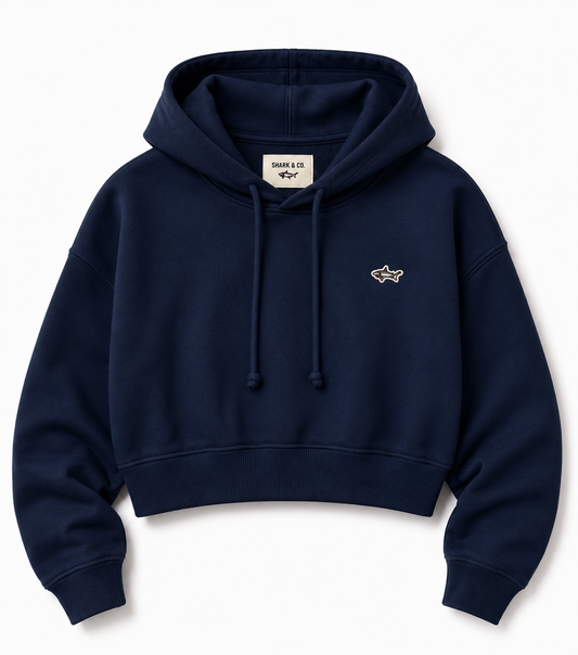 SHARK Women’s Cropped Hoodie