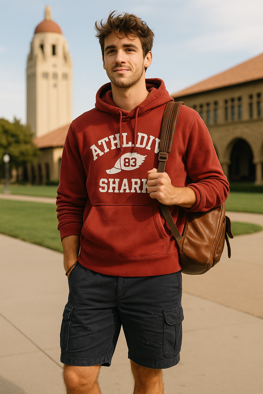 Athl. Div. Red Hoodie