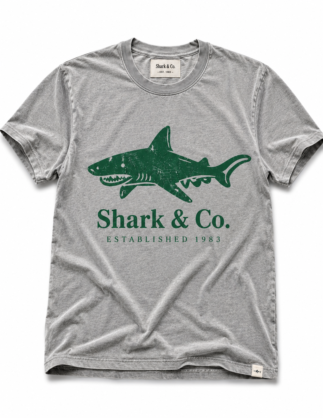 Shark & Co. Heritage Shark Tee