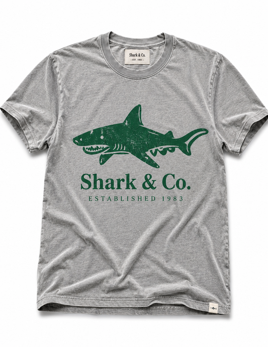Shark & Co. Heritage Shark Tee