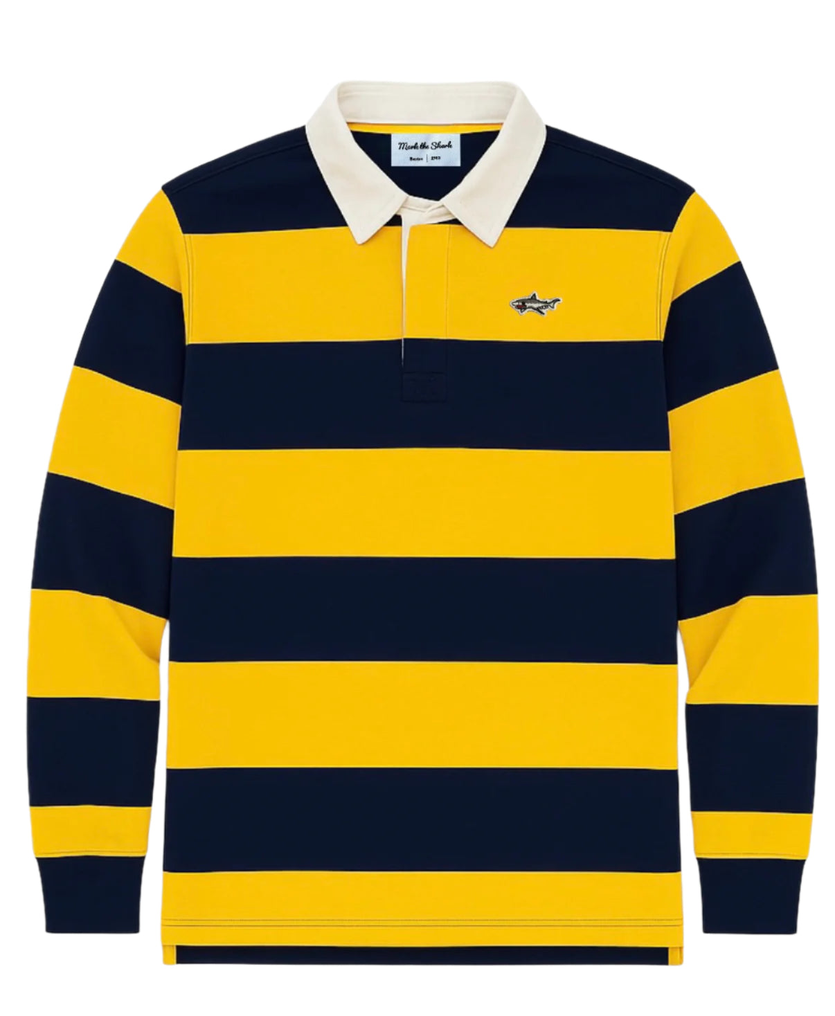 Rugby Navy/ Yellow Long Sleeve