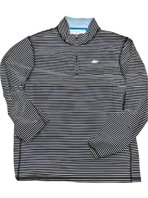 Stripe Shark Half Zip Pullover