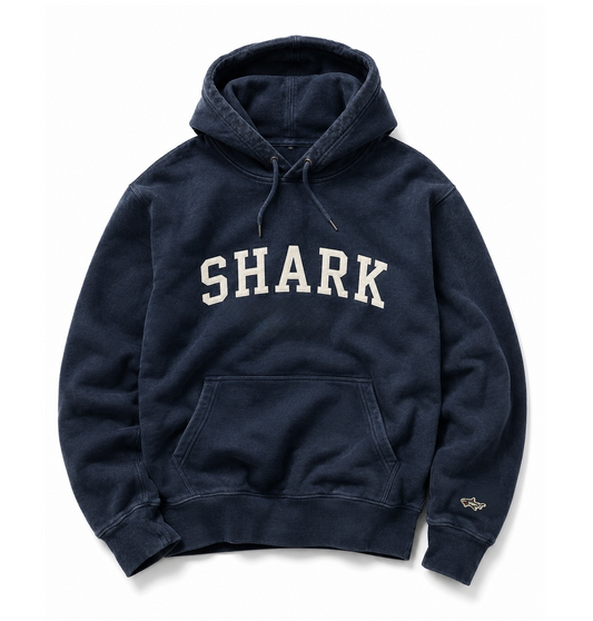 Shark Navy Hoodie