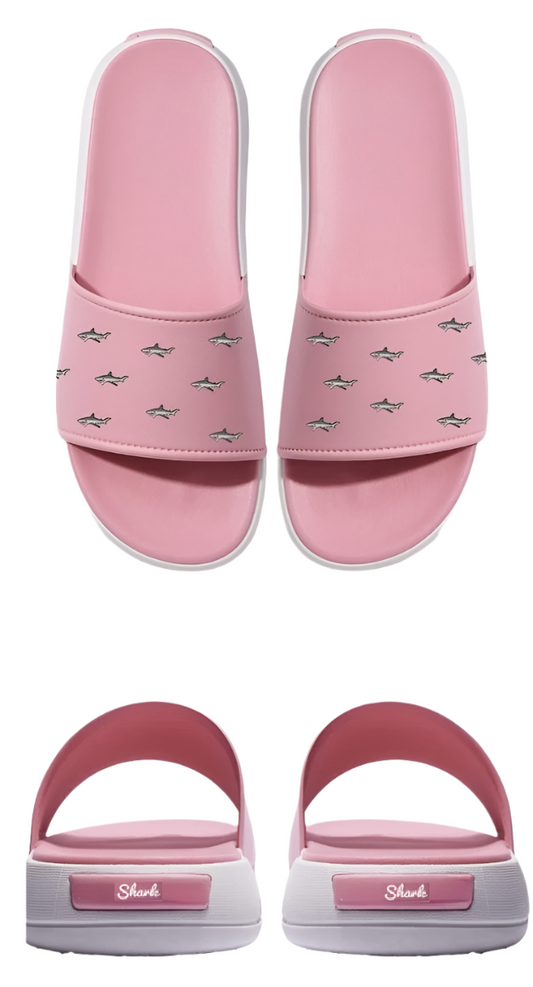 Multi Shark Pink Slides