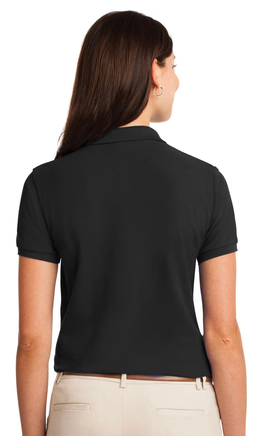 Ladies Shark Black Polo