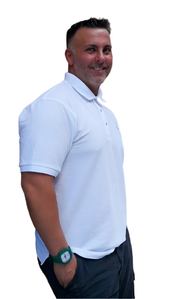 Shark White Polo
