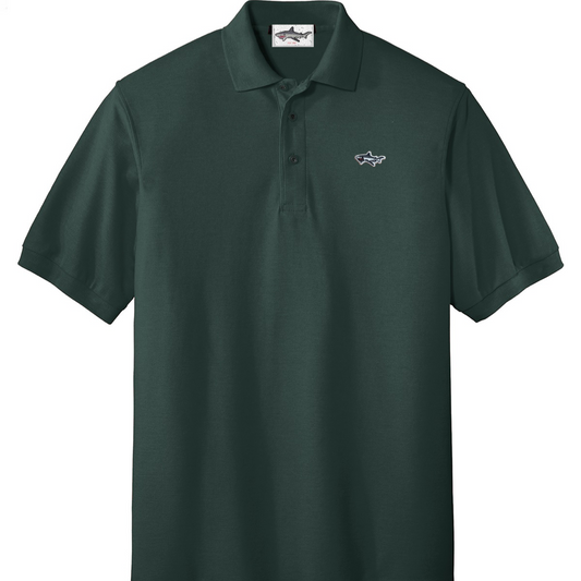 Forest Green Shark Polo