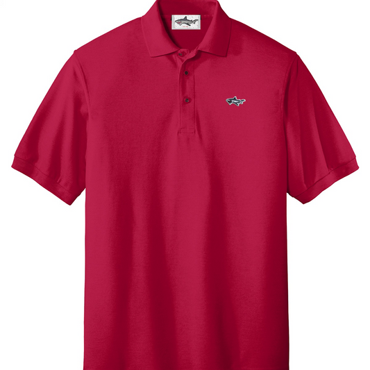 Shark Red Polo